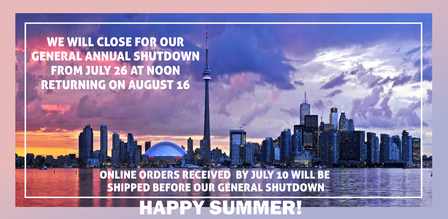 annual summer shutdown